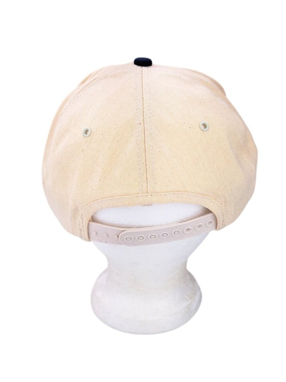 Vintage Goodyear 100th Anniversary Topeka Kansas Cap Snapback Hat Tan Blue New - Picture 4 of 8